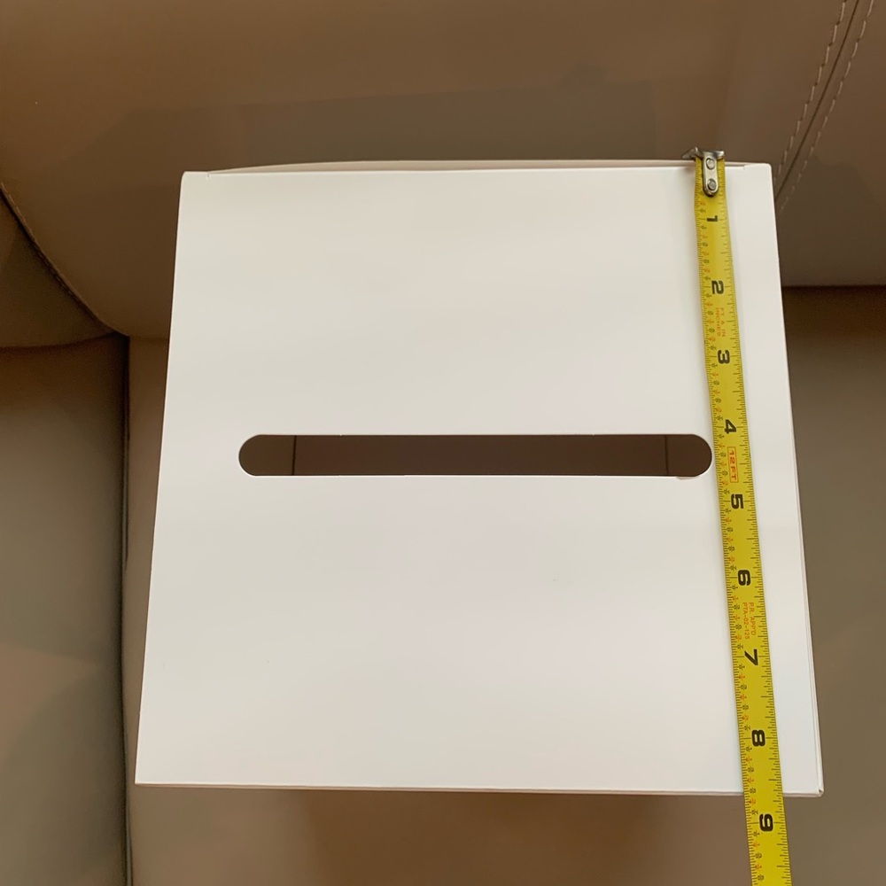 White Card Box with Gold 'Cards' Script - Picture 9 of 9